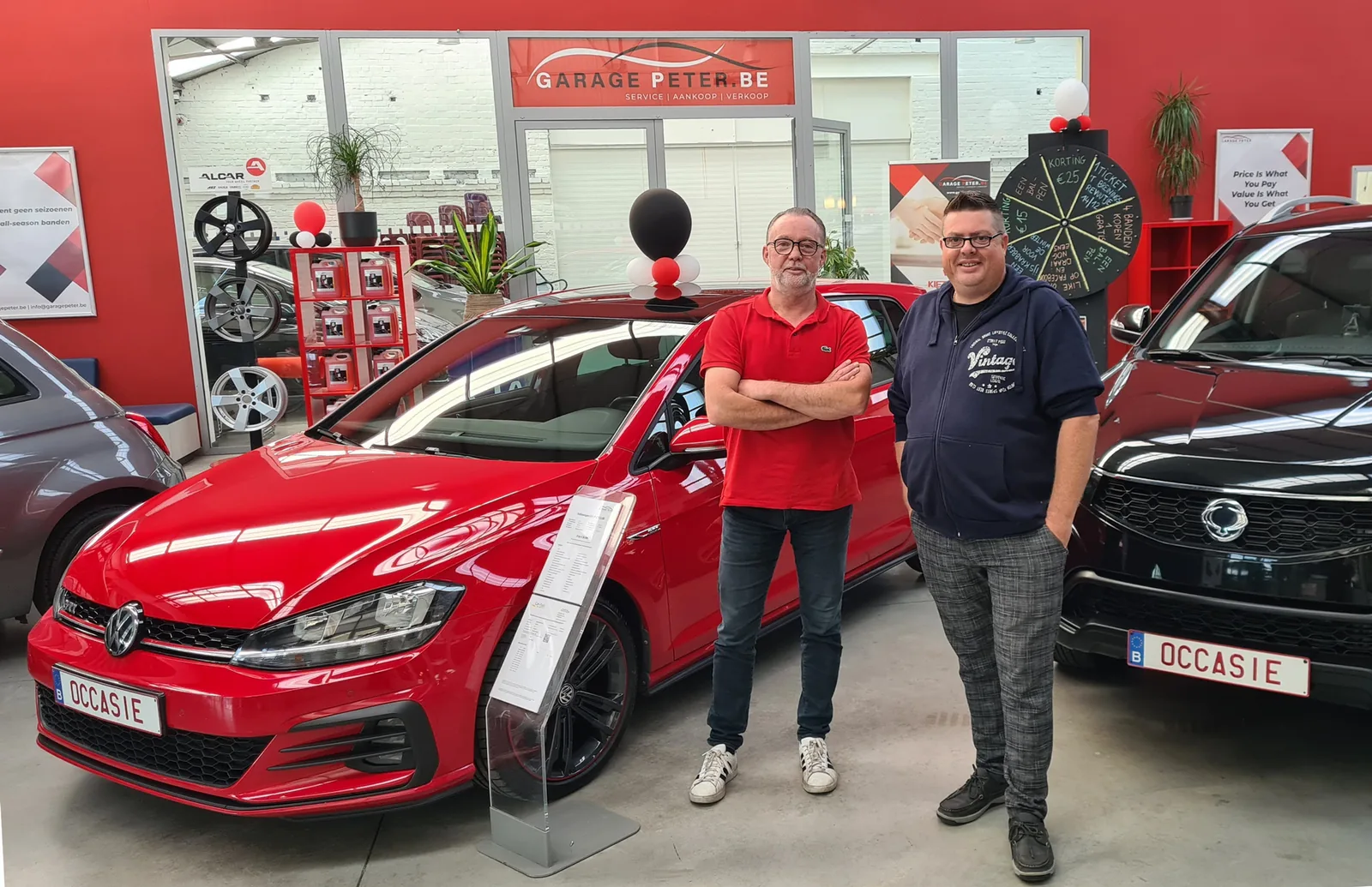 Samenwerking tussen V&S Cars en Garage Peter