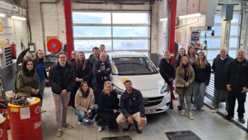 Opleiding Wagenparkverantwoordelijken – Wit Geel Kruis West-Vlaanderen bij Garage Peter