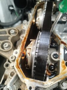 Peugeot 5008 1200 benzine puretech distributieriem probleem geen oliedruk tweedehandswagens garage peter bredene oostende (2)