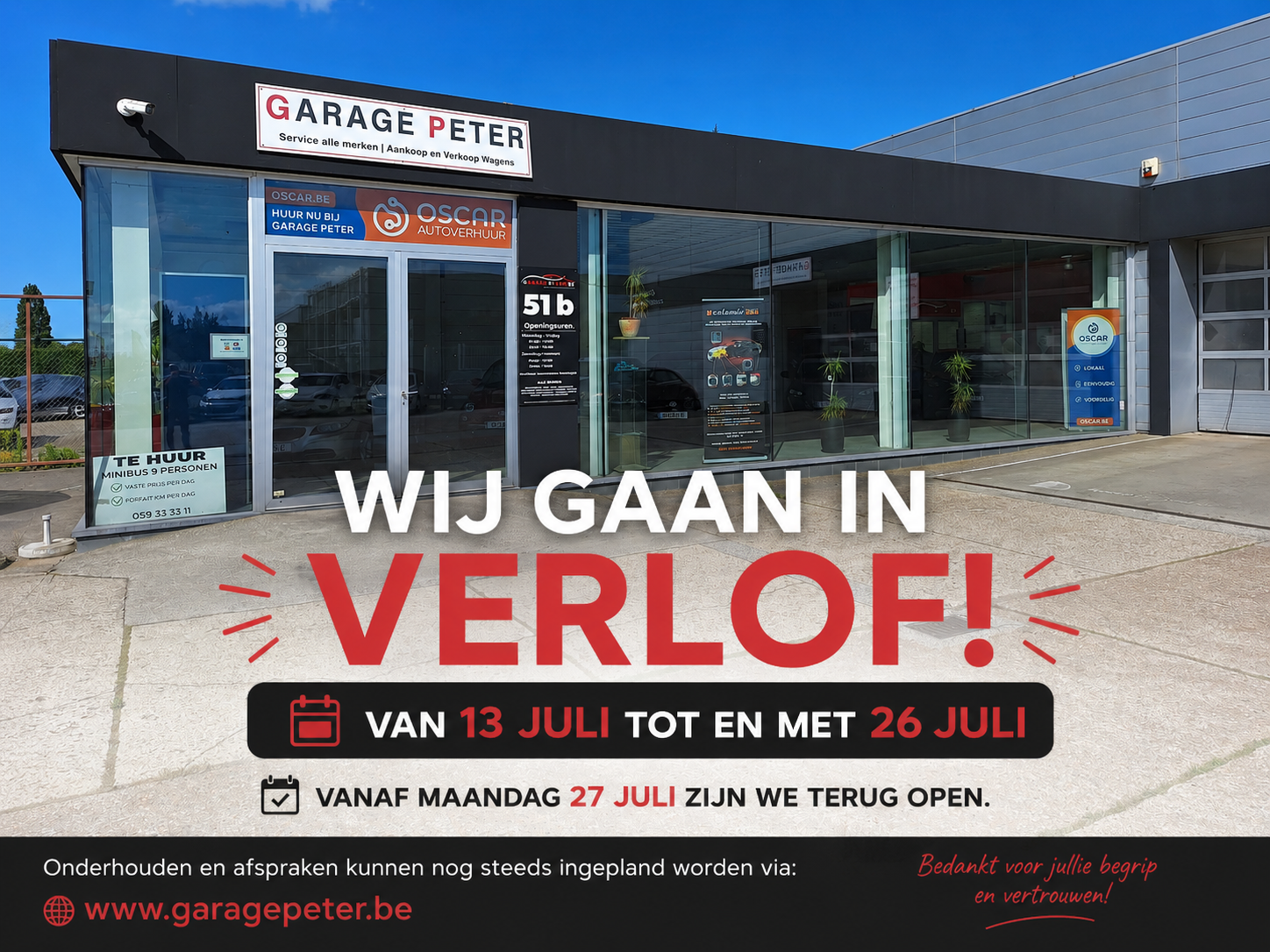 GROOT VERLOF GARAGE PETER BREDENE 2026